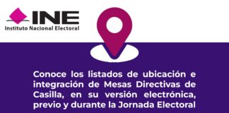 Consulta la ubicación de tu casilla.