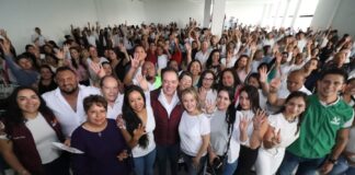 Gonzalo Alarcón sella Alianza con maestros de Atizapán de Zaragoza