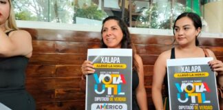 Candidata de MC a la diputación local del distrito 10 declinó a su candidatura en favor de Pepe Yunes y Américo Zuñiga