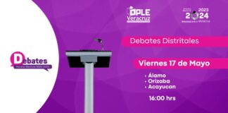 Ligas de transmisión Debates para Diputaciones Locales de Veracruz 2024 (17 DE MAYO)