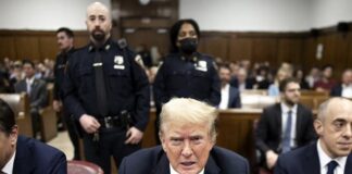 Donald Trump culpable de delitos para ocultar su pago a estrella porno.