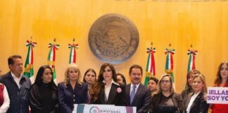 Gloria Trevi felicita a Congreso de México por Ley contra trata de personas.