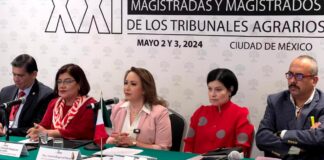 Claudia Dinorah Velázquez exhorta a promover justicia e igualdad en comunidades agrarias