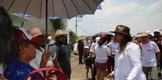 Juanita Carrillo propone tres pozos nuevos de agua potable para Cuautitlán.