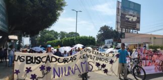 Madres buscadoras de Veracruz denuncian que a sus hijos e hijas les desaparecen dos veces.