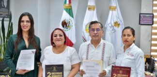 Recibe Congreso segundo informe de Gobierno de Gutiérrez Zamora.