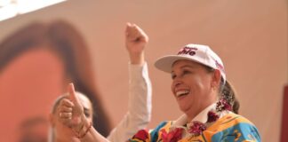 La transformación seguirá en Veracruz y en México, reitera Rocío Nahle.