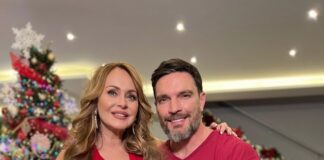 Julián Gil y Gaby Spanic Filman “Una Navidad complicada” en Guadalajara