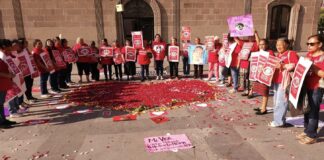 “No sea indiferente”, piden madres de desaparecidos al gobierno de Nuevo León.