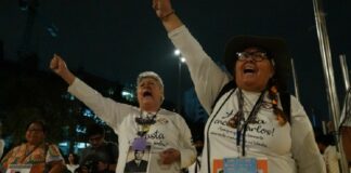 “Que todo el mundo escuche que aquí estamos”: madres buscadoras protestaron el 10 de mayo.