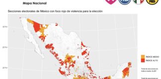 El 29 % de las secciones electorales están en riesgo de violencia: Oposición .