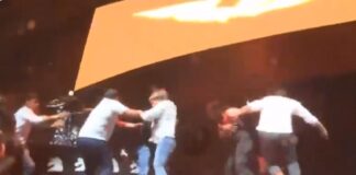 Una tromba cae sobre seguidores de Máynez, vea su reacción. #Video.