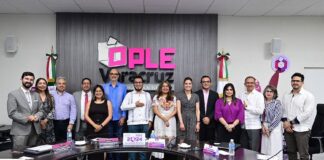 INE y OPLE Veracruz trabajan para Elección Concurrente del 2 de junio