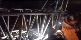 #Actualización: Escala a 9 fallecidos y 50 heridos por colapso de escenario en mitin de NL