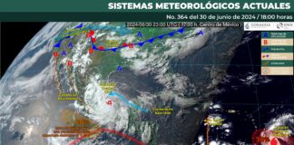 Activan en Veracruz alerta amarilla por Tormenta tropical tres.