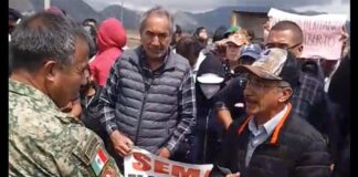 Alcalde de Perote pide a SEDENA les proteja contra la violencia de la SSP #Veracruz.