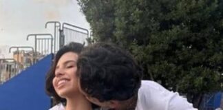 ¡Si andan! Son novios Ángela Aguilar y Christian Nodal.