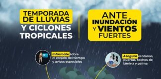 PC Veracruz alerta por lluvias del Disturbio Tropical 94L