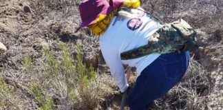 Fiscalía CMDX cierra puertas a Madre Buscadora Ceci Flores, tras ubicar fosas en Iztapalapa.