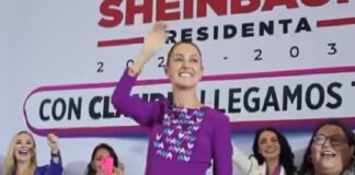 Sheinbaum promete Sistema Nacional de Cuidados para mujeres maquiladoras y jornaleras.