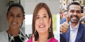 Aspirantes a la presidencia votan en histórica elección para la causa de las mujeres.
