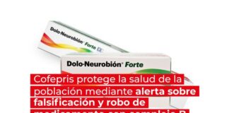 Cofepris alerta sobre falsificación y robo de medicamento con complejo B