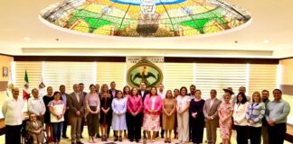 Rocío Nahle se reúne con el Poder Judicial del Estado