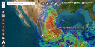 Tormenta Alberto impactó entre Cabo Rojo Veracruz y Tampico Tamaulipas.