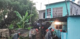 PC mantiene recorridos coordinados de atención y verificación por lluvias.