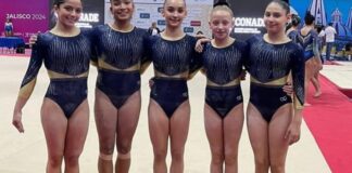 Mariel García Chapa en all around individual y el equipo consiguen el tricampeonato.