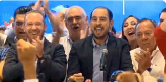 Marko Cortés proclama el triunfo de Pepe Yunes en #Veracruz #Video