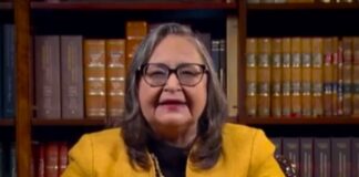 Norma Piña se dirige a trabajadores del PJF para reportar que se esfuerzan en garantizar sus derechos