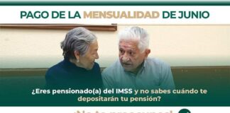 A parir del lunes pensionados del IMSS podrá recibir su mini pago