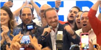 Taboada y Morena se declaran ganadores de la contienda electoral en CDMX.