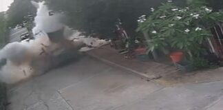 #Video: Hija del alcalde de Cazones #Veracruz se salva de morir en presunto atentado explosivo