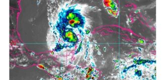 Tormenta tropical Beryl pasa Yucatán y tomará fuerza al entrar al Golfo de México