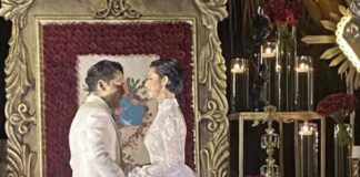 La boda de Ángela Aguilar y Christian Nodal.