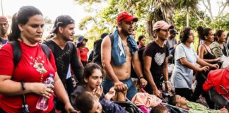 Exigen protección a mujeres y niñas de Caravana migrante en Chiapas.
