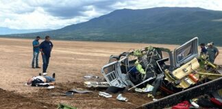 Se desploma helicóptero turístico en autopista Guadalajara-Colima #Video