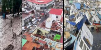 Al menos 6 muertos y devastación deja a su paso el mega huracán Beryl por el Caribe. .