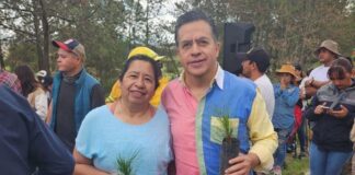Participa Horacio Zárate en la campaña de reforestación en Perote ..