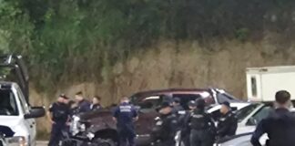 Policías de Veracruz balean a dos estudiantes de la Ibero de Puebla.