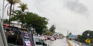 Activan DNIII, Plan Marina y Tajin por inundaciones en zona conurbada Veracruz – Boca del Río.