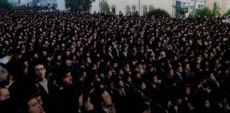 Miles de ultraortodoxos protestan en Jerusalén contra reclutamiento de las FDI.