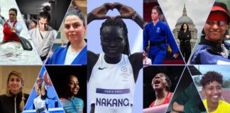 Ellas son las 13 atletas del Equipo Olímpico de Refugiados en París 2024.