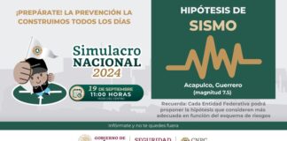 Este lunes simulacro del Sistema de Alertamiento Sísmico en teléfonos móviles