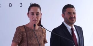 Claudia Sheinbaum designa a Martí Batres como director del ISSSTE.