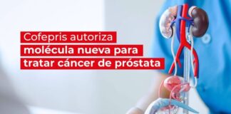 Cofepris autoriza molécula nueva para tratar cáncer de próstata.