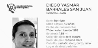 Encuentran muerto a Diego Barrales, maestro desaparecido en Álamo