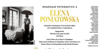 Exposición fotográfica: Homenaje Fotográfico a Elena Poniatowska.